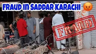 Fraud In Sadar Market Karachi 😠/ Sadar Market Karachi k fraud #barikhanvlog #sadarbazarscam