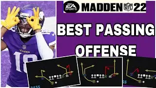 MADDEN 22 - U- TRIPS MINI SCHEME ‼️ MOST EXPLOSIVE PASSING OFFENSE 🔥 AVERAGE 40 POINTS A GAME