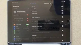 Как отключить повышение контрастности на iPad