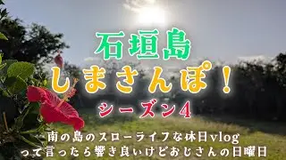 石垣島🏝️しまさんぽ　南の島のスローライフな休日vlog✨って言ったら響き良いけどおじさんの日曜日