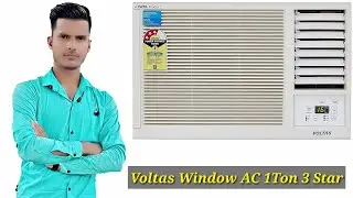 voltas window ac installation | how to install window ac in wall