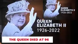 The Queen dies at 96  1926-2022  #britishmonarch #longestreigningmonarch #queenelizabeth2