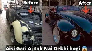 Volkswagen Beetle Modfied like Roadster First Time in pakistan | Restoration | Project Cars