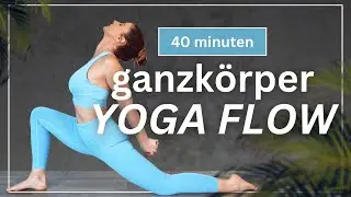 Yoga Vinyasa Flow 🍑 40 Min kraftvolle Yoga Praxis für Stärke & Selbstliebe