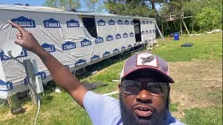 Mobile home metal roof install in a day.
