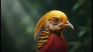 Golden Pheasant 8K HDR: The Living Rainbow Unleashed in Dolby Vision [Deep Cortisol Detox]