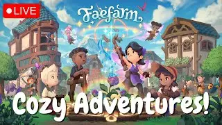 🔴 This Dungeon is So CHALLENGING! | Fae Farm Stream
