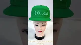 LED Flashing Light UP Hat Sports Travel Sun Protect Baseball Cap APP Controlled Message Display LED