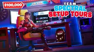 Team Spectral Gaming Setup Tours Part 2! ($100,000)