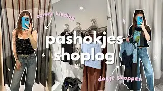 SHOP WITH ME + PASHOKJES SHOPLOG 🛍️✨ zara, bershka h&m en meer!