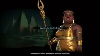 Civilization 6 Campaign, Deity, Random Leader, World Map, Part #3