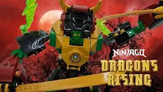 Lego Ninjago Dragons Rising | Lloyd's Elemental Power Mech Set Review | March 2024 (71817)