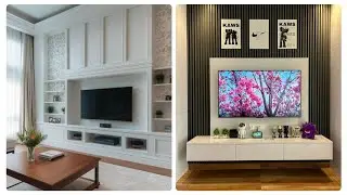 100 Stylish Modern TV Cabinet & Wall Unit Designs for Living Rooms 2026 | Home Interior Ideas
