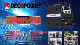 DECAPOWER SYNMIG-200 Amps MIG Welding Machine