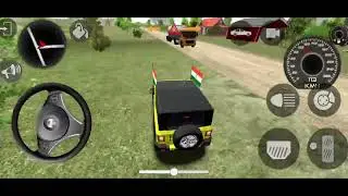 Mahindra Thar Big Stunt Clip 🇮🇳 Indian Cars Simulator 3D Game