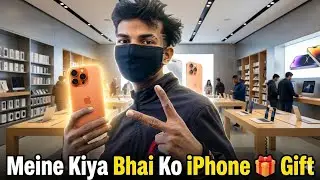 Bhai ko gift Kiya iphone 17 pro(vlog 5 #vlog #india #iphone #viralvlogs 