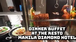 BUFFET DINNER AT MANILA DIAMOND HOTEL