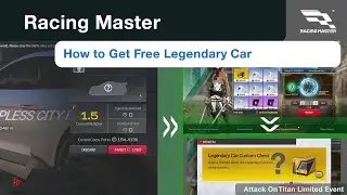 Racing Master : Collect Point & How to Get Free Legendary Car#racinggames#racingmaster#attackontitan