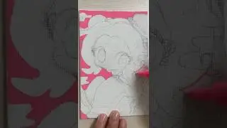 キャンバスに描く（下描き編）①