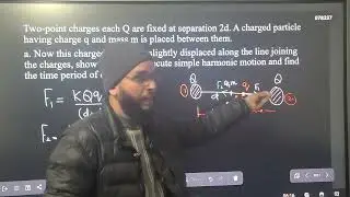 ELECTROSTATICS AND SIMPLE HARMONIC MOTION | CLASS 12| NEET JEE | NCERT.