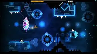 Geometry Dash Explosion Brillante (Daily level #116) all coins