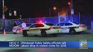 Pittsburgh Police: City Crime Rates Down In 2018