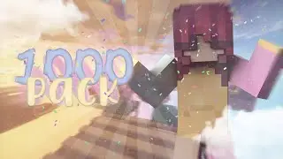 1k texture pack release | solo bedwars commentary