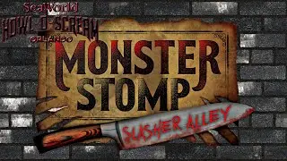 SeaWorld Orlando Howl-O-Scream: Monster Stomp- Slasher Alley
