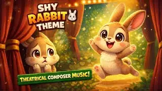 Cautious Rabbit Theme 🐰 | Playful Theatrical Music for Kids Animation