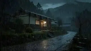 Peace Restored 🌧️ Rain Sounds Over Countryside Cabin for Deep Sleep Balance 🌙