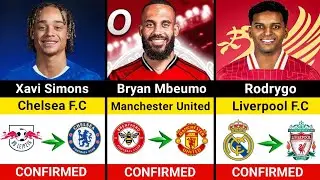 Top 100 Confirmed Transfers 2025 🔥 | OFFICIAL Moves! Big Stars Leaving Their Clubs 🚨
