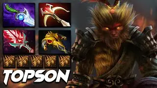 Topson Monkey King BOSS - Dota 2 Pro Gameplay [Watch & Learn]