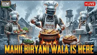 YOUR BIRYANI WALA IS HERE - LIVE🔴 ||  MAHII IS LIVE || MAHII IS BACK  #DAY 205  #PUBGMOBILE #BGMI