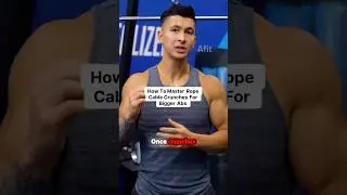 How To Master Rope Cable Crunches For Bigger Abs  #training #motivation #workout #sports #gym #tips