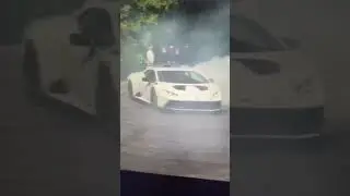 Epic Lamborghini Huracan STO Spinning at Goodwood! Mega 👊🔥😎