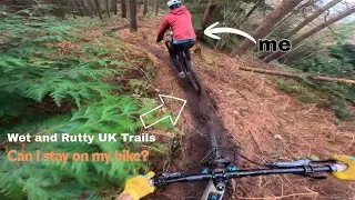 Trying to Stay on the Bike on UK Winter Trails - Trek Rail Gen 5 
