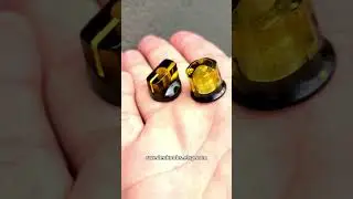 🔥Amazing knobs - Transparent Yellow, Opaque Black Color Knobs - Sweden Knobs