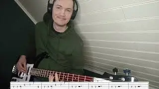 ZZ TOP - BROWN SUGAR. BASS COVER + TABS