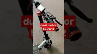 Dual motors 1000w electric scooter.  #newscooter #escooter #electricscooter #patineteelectrico