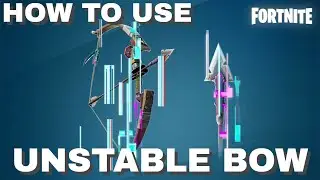 HOW TO USE the **NEW** Unstable Bow in Fortnite - How Good Is the Unstable Bow in Fortnite??