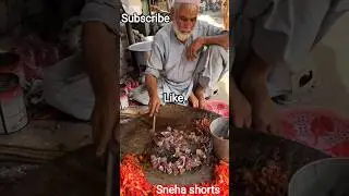 Baba G Kaleji | Old Dhaba Liver Fry | Desi Style Kaleji Masala #viral #recipe #shortsfeed #mutton