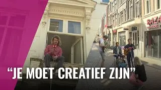 Tennissen, muziekspelen en wonen in een lege Kalverstraat