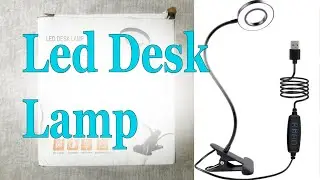 Обзор Led Desk Lamp / свет для съемки дизайнов (мелких предметов) / Aliexpress #leddesklamp