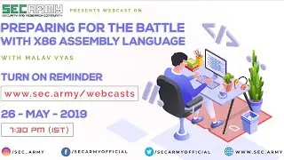 Preparing for the Battle with x86 Assembly Language | Security and Research Community (SECARMY)