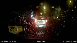 Green Circle Vellore - Traffic on a rainy day