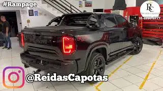 RAM RAMPAGE Instalamos Capota Santo Ant&ocirc;nio Engate Reboque Estribo Lateral Soleiras e Muito Mais!