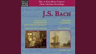 Two-Part Inventions: No. 12 in A Major, BWV 783