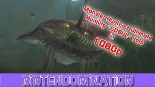 WiiU - Monster Hunter 3 Ultimate - Hunting *GOBUL* in 1080p - SOLO