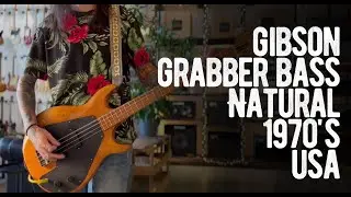 Gibson Grabber Bass Natural 1970'S USA