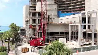 Opal Sands. Construction of a new hotel Clearwater 04.06.2015